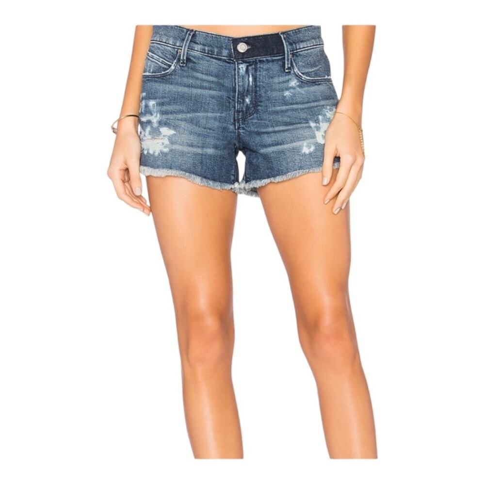 RtA Olivia Shorts Distressed in Indie Wash Sz 25